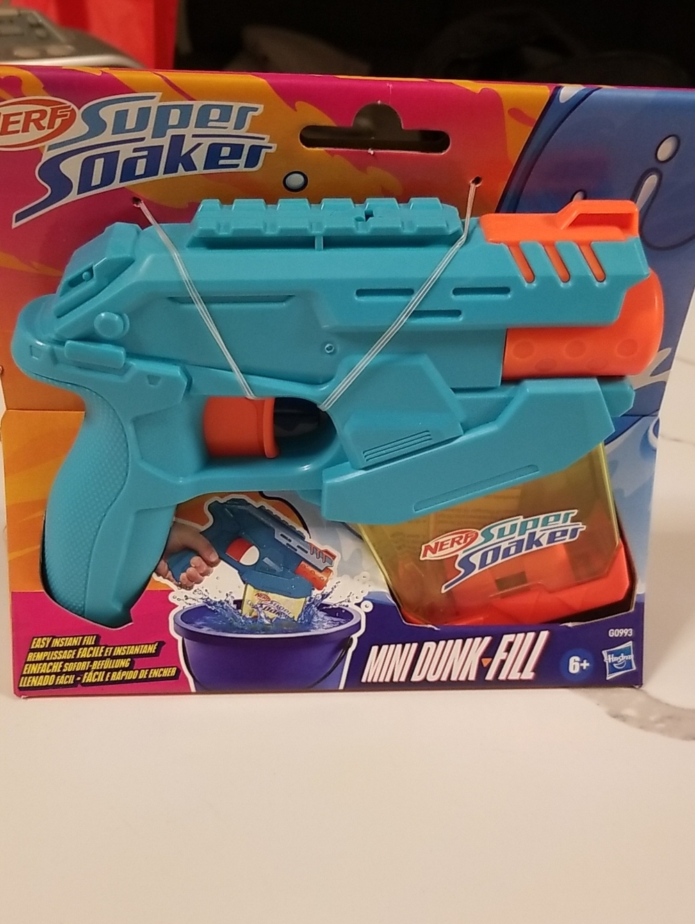 Nerf Super Soaker Mini Dunk-Fill Water Blaster